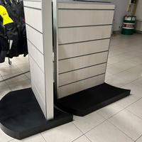 Gondola bifacciale con ruote