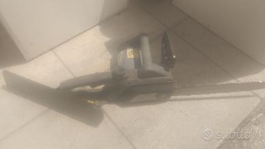 motosega elettrica lama lunga con custodia 