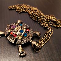 Collana Ciondolo Tartaruga Porta Fortuna