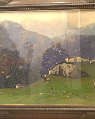 dipinto firmato Giuseppe Pessina (Mi 1893 Mi 1967)