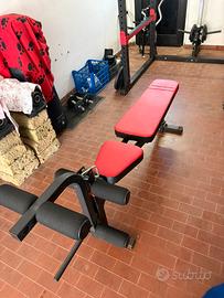 Panca + Leg Extension/Leg Curl
