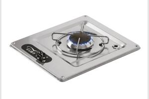 FORNELLO CAN 1 FUOCO IN ACCIAIO INOX 320X285