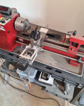 Tornio Sieg SC2 convertito CNC