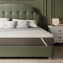 Topper Matrimoniale in Schiuma di Fibra di Bambù