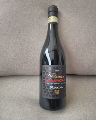 bottiglia Amarone Spada 2017 Firmus