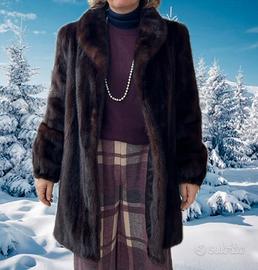 Pelliccia visone anni 70 - tg. 40-42 (S)