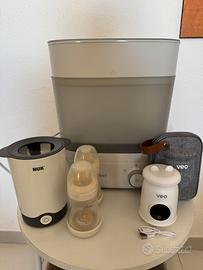 Scaldabiberon VEO / NUK + Sterilizzatore PHILIPS