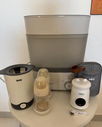 Scaldabiberon VEO / NUK + Sterilizzatore PHILIPS