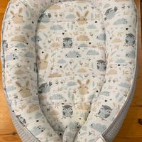 Riduttore lettino primi mesi 100% cotone