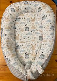 Riduttore lettino primi mesi 100% cotone