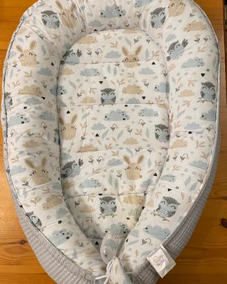 Riduttore lettino primi mesi 100% cotone