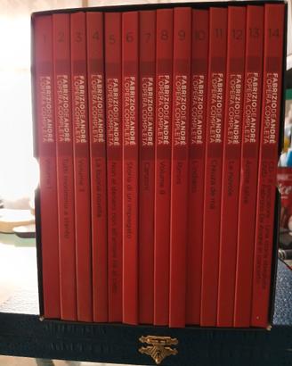 raccolta CD De André 