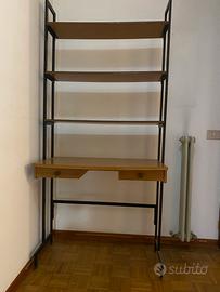 Libreria -Scrittoio fine anni 50