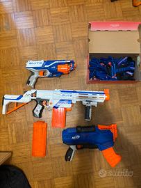 Nerf vari modelli con molti colpi