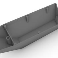 Coperchio piede volvo penta 290 a due viti