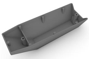 Coperchio piede volvo penta 290 a due viti