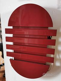 Termosifone elettrico Brandoni Rosso a muro Design
