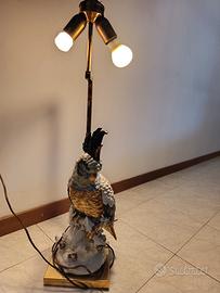 lampada vintage in porcellana 