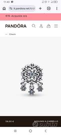 Charm Pandora Fiocco di Neve