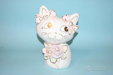 sculture e statuette a forma di gatto