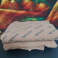 completo gola donna marrone bicolore taglia l