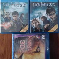 3 Blue-ray 3D Harry Potter e Narnia