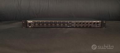 Tascam 16x08 scheda audio interfaccia usb