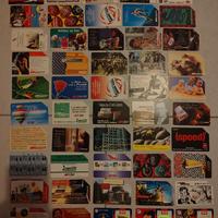 Lotto 50 pezzi schede telefoniche varie Italia