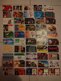 Lotto 50 pezzi schede telefoniche varie Italia