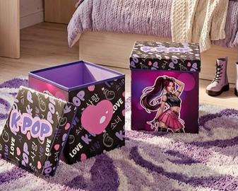 K-pop pouf contenitore Huntrix