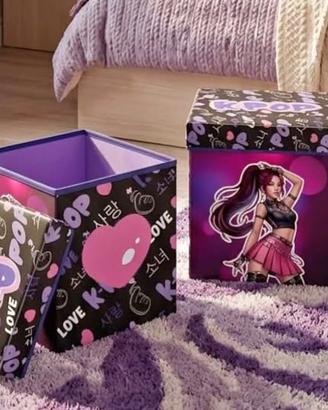 K-pop pouf contenitore Huntrix