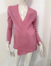 KONTATTO Maglione spolverino rosa
