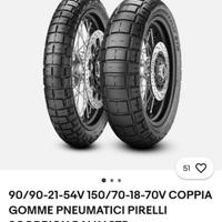 GOMME MOTO USATE COME NUOVO 