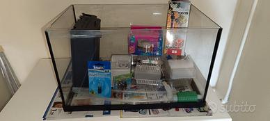 Acquario 45 Litri con accessori