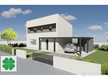 Nuova villa singola con ampio giardino