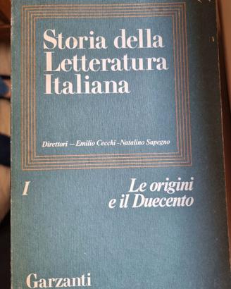 Storia della Letteratura Italiana