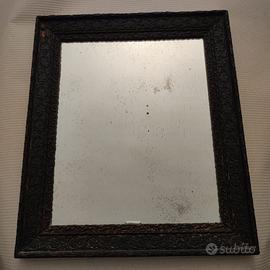 Specchio antico cornice in legno