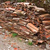 Antiche tegole in cotto