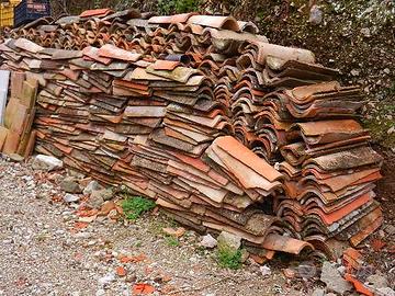 Antiche tegole in cotto