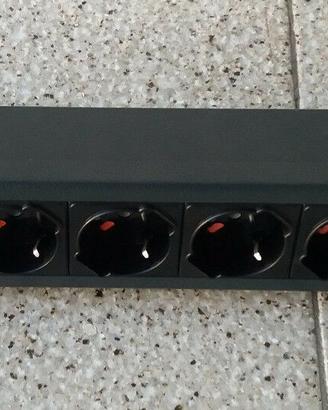 Modulo Prese Barra Rack 19" di Alimentazione PDU x