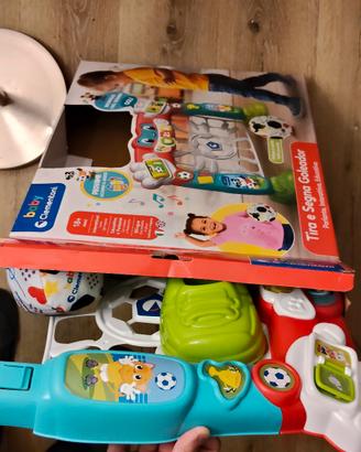 Baby clementoni – tira e segna goleador new