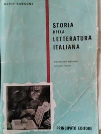 Storia della letteratura italiana  