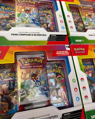Pokemon promo compagni d’avventura 1 serie