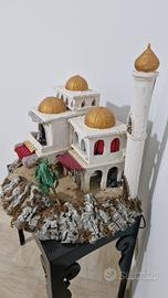 Presepe orientale artigianale fatto a mano