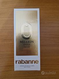 Million Gold For Her Rabanne lozione corpo nuova