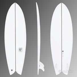 NUOVA tavola surf OLAIAN 900 FISH 5'8" 35L 2 pinne
