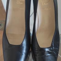 CHRISTAN DIOR DÉCOLLETÉ NERA TG. 38