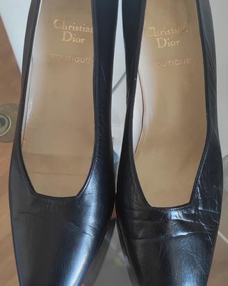 CHRISTAN DIOR DÉCOLLETÉ NERA TG. 38