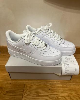 Nike air force 1 Bianca 43