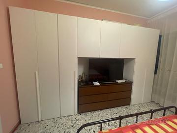 Armadio ponte per camera matrimoniale